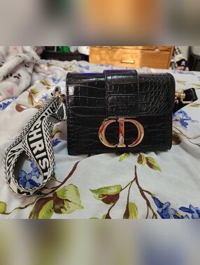 Black & Golf Fashion Bag